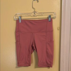 Women's Pink Athletic Shorts